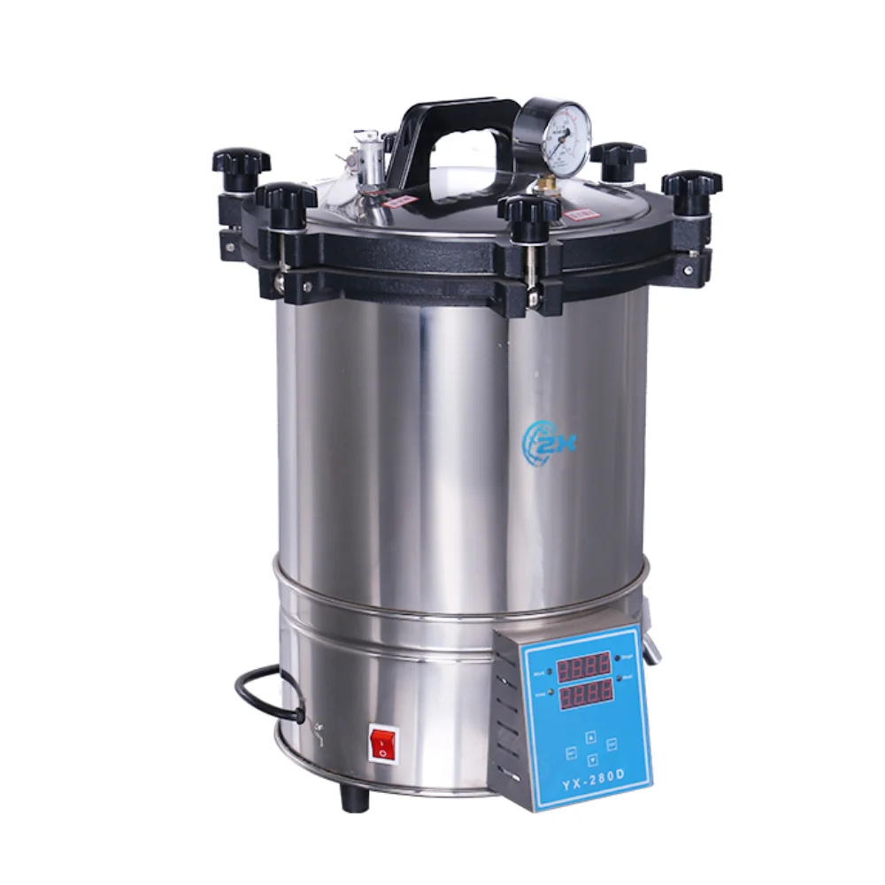 

30L Portable Autoclave Sterilizer Model YX-280D Customizable Hand-held Lab Retail Stovetop Sterilizer
