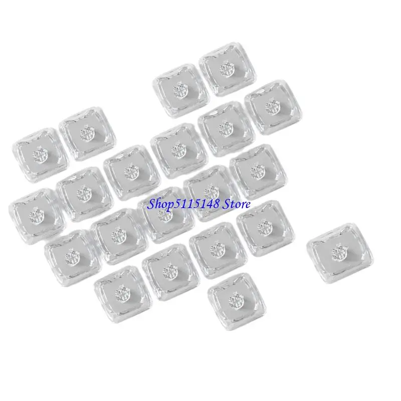 F3MA 21 Transparents Keycaps Night Use Storage Ergonomic MAO Height Typing