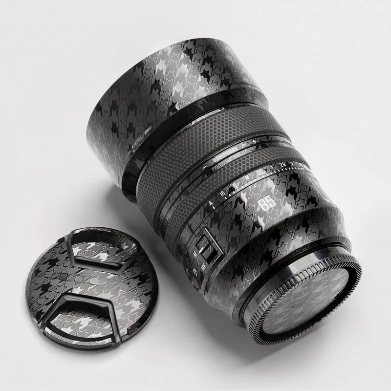 For Brightin Star AF 85mm F1.8 For E / Z Mount Lens Sticker Vinyl Wrap Film Lens Body Protective Sticker Protector Coat 85F1.8