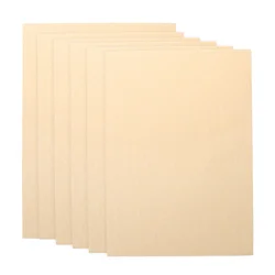 Folhas de papel pergaminho marrom claro, papel retro para certificado e certificado, 90g, A4, 50pcs