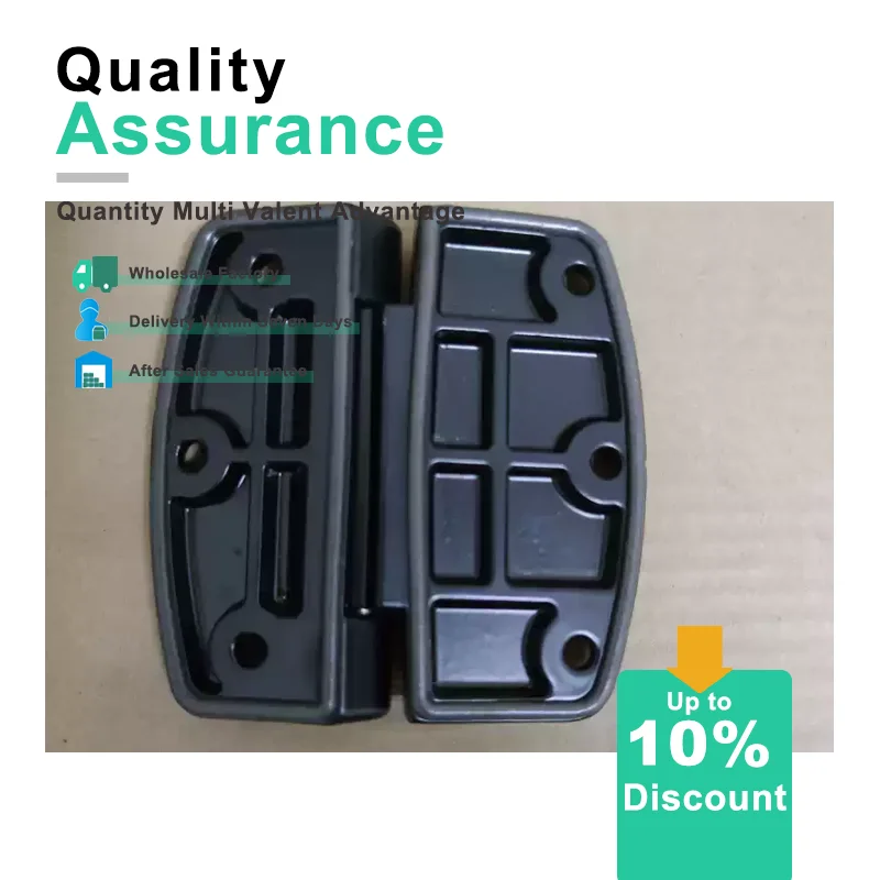 Black Heavy-Duty Iron Butterfly Shaped Hinge for Industrial Large Equipment Loading Door External Hardware Accessories