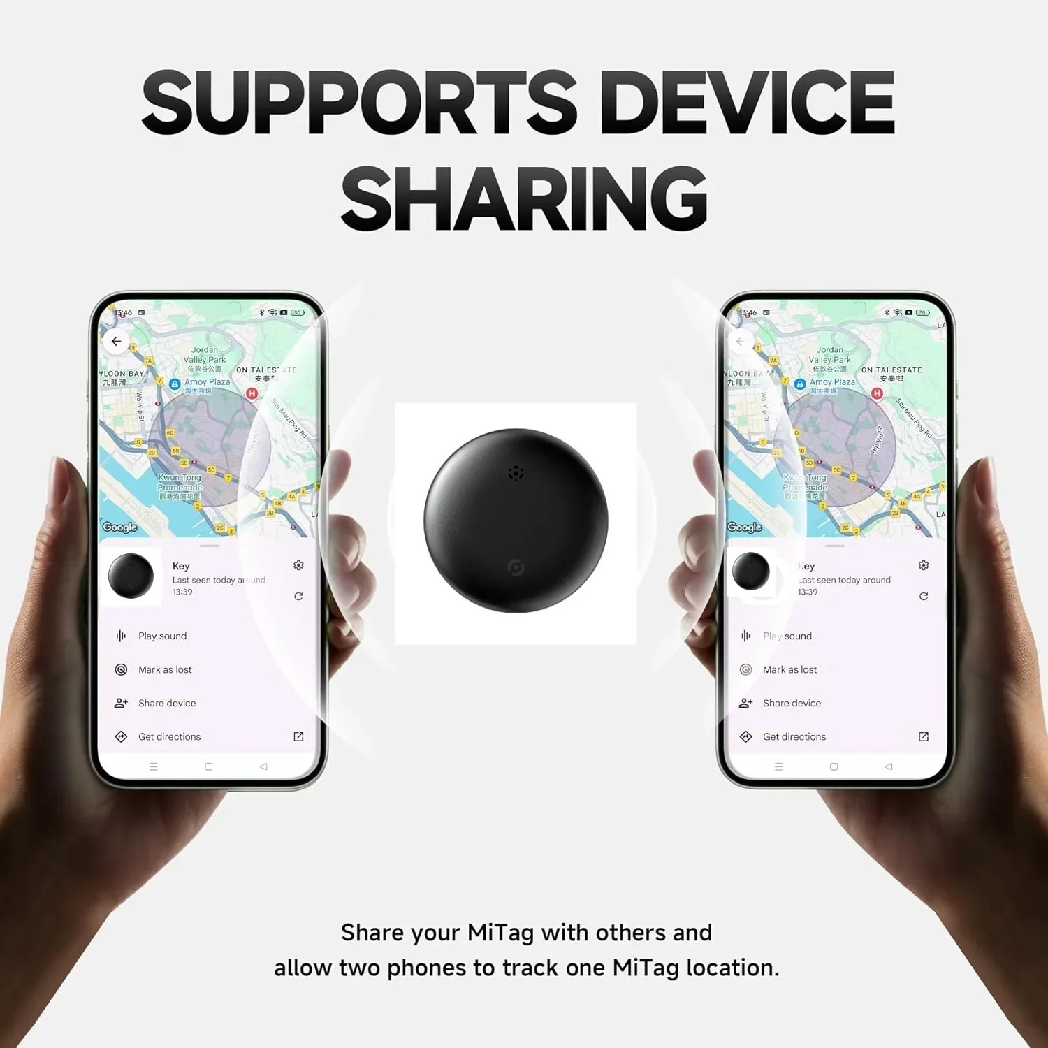 Waterproof Pack Smart Anti-Lose Tracker For Android Airtag Replacemen Via Find My APP GPS Tracker For Luggage Google Key Finder