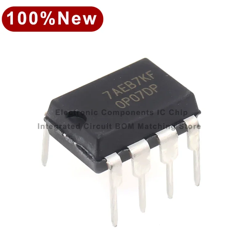 50pcs/Lot OP07CP OP07DP OP07  DIP-8 Low Offset Voltage  Precision Amplifiers IC