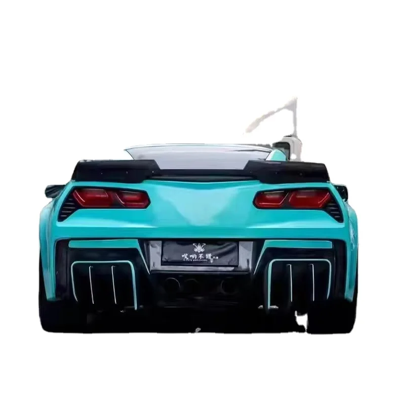 

For Chevrolet Corvette C7 Carbon Fiber Body Kit Corvette C7 Carbon Fiber Diffuser Spoiler Hood