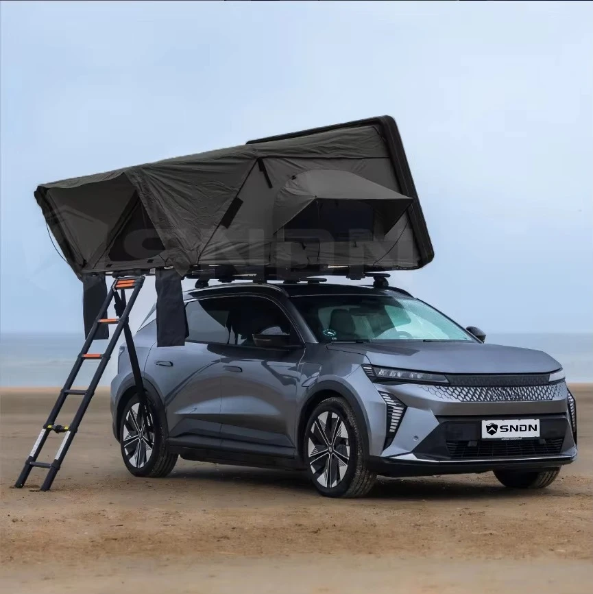 

Hot Sales Outdoor Camping ABS Hard Shell Rooftop Tent Camping Side Opening 4x4 Suv Car Roof Top Tent 3-4 Person