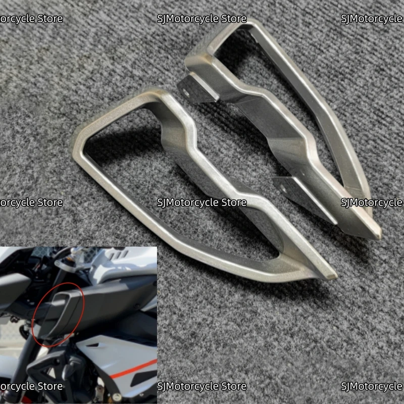 

Bright silver Motorcycle Ram Air Intake Covers Panels Fairing Kit Fit For YAMAHA MT-10 FZ-10 MT10 MT 10 FZ10 2016-2021