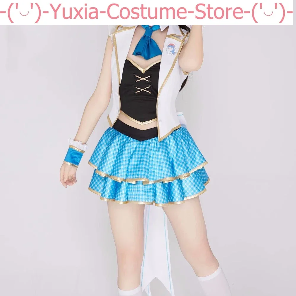 Anime! Vtuber Hololive Cosplay Costume, Gawr Gura, Tokyo Anashi, Kiara, Uniforme de vêtements de travailleurs, Tenue de fête d'Halloween, Nouveau