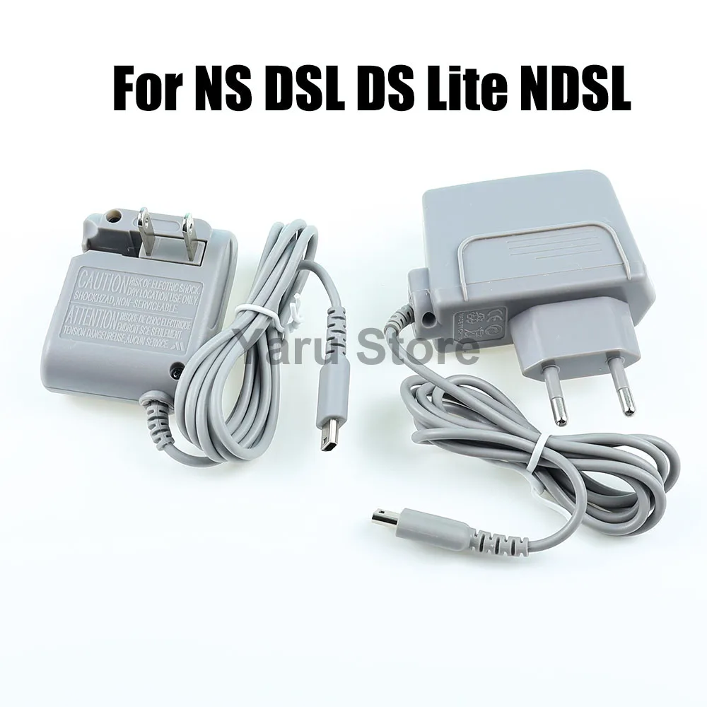 Yaru For NS DSL DS Lite NDSL AC Adaptor Accessoires AC 100-240V Travel Wall EU US Plug Charger Adapter Power Supply