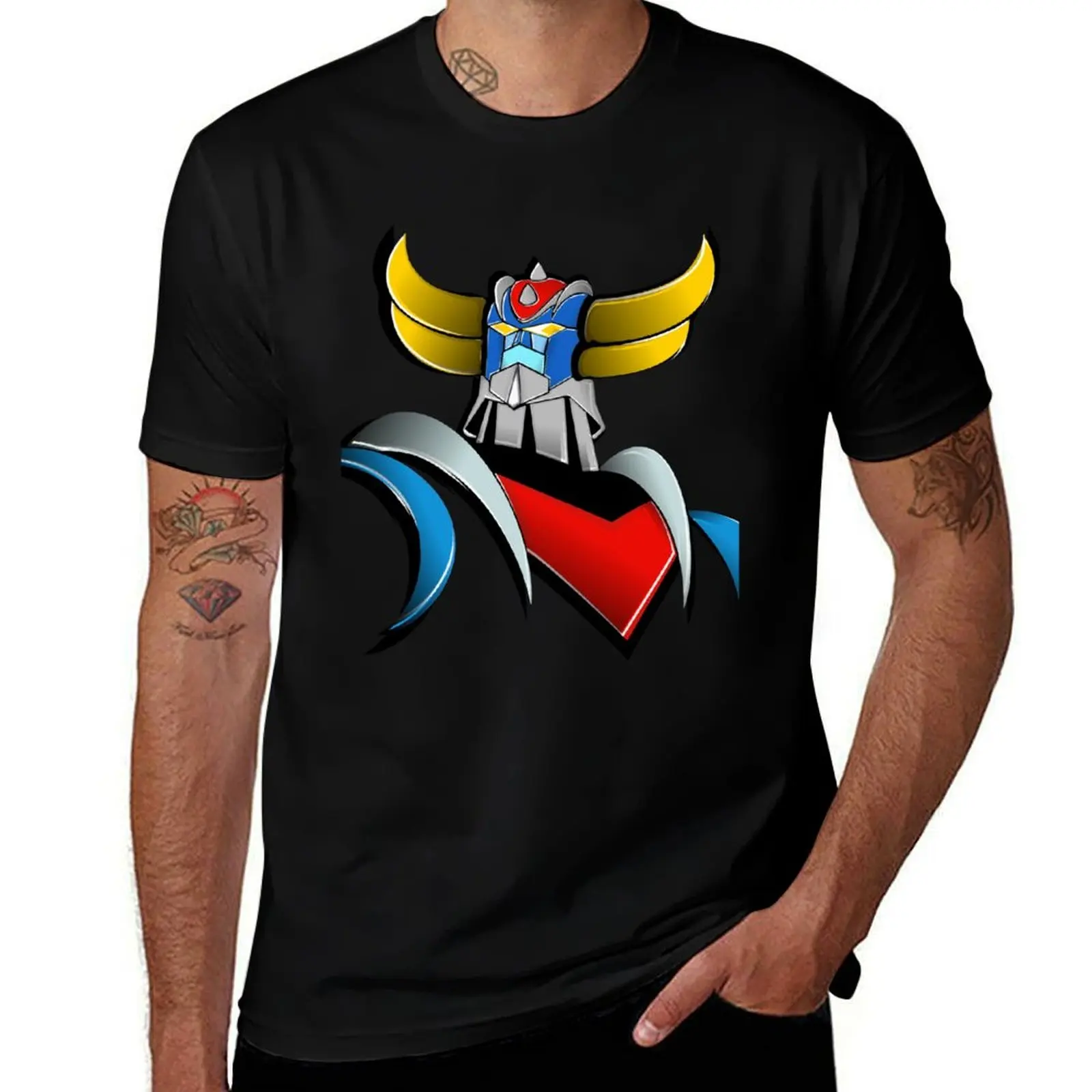 

Goldorak, Grendizer T-Shirt man t shirt luxury t shirt man casual T-Shirt