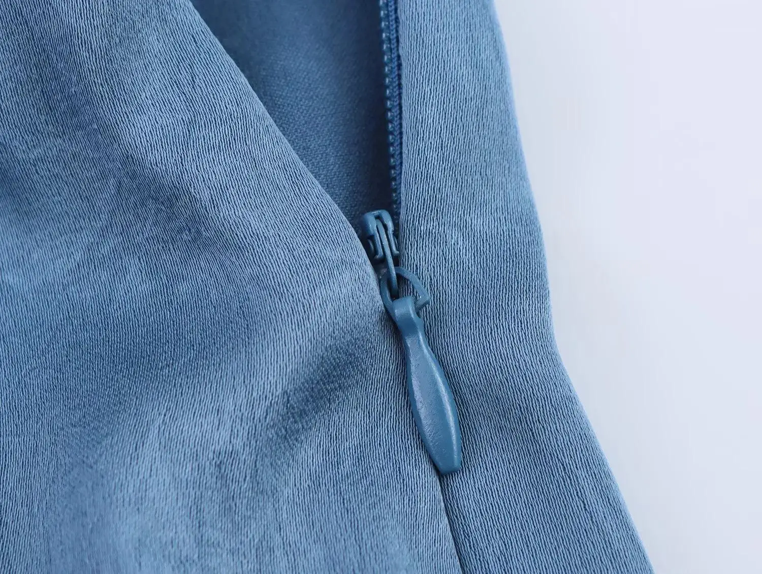 Vestido longo feminino bordado floral com decote em V sem mangas verão azul vestidos casuais