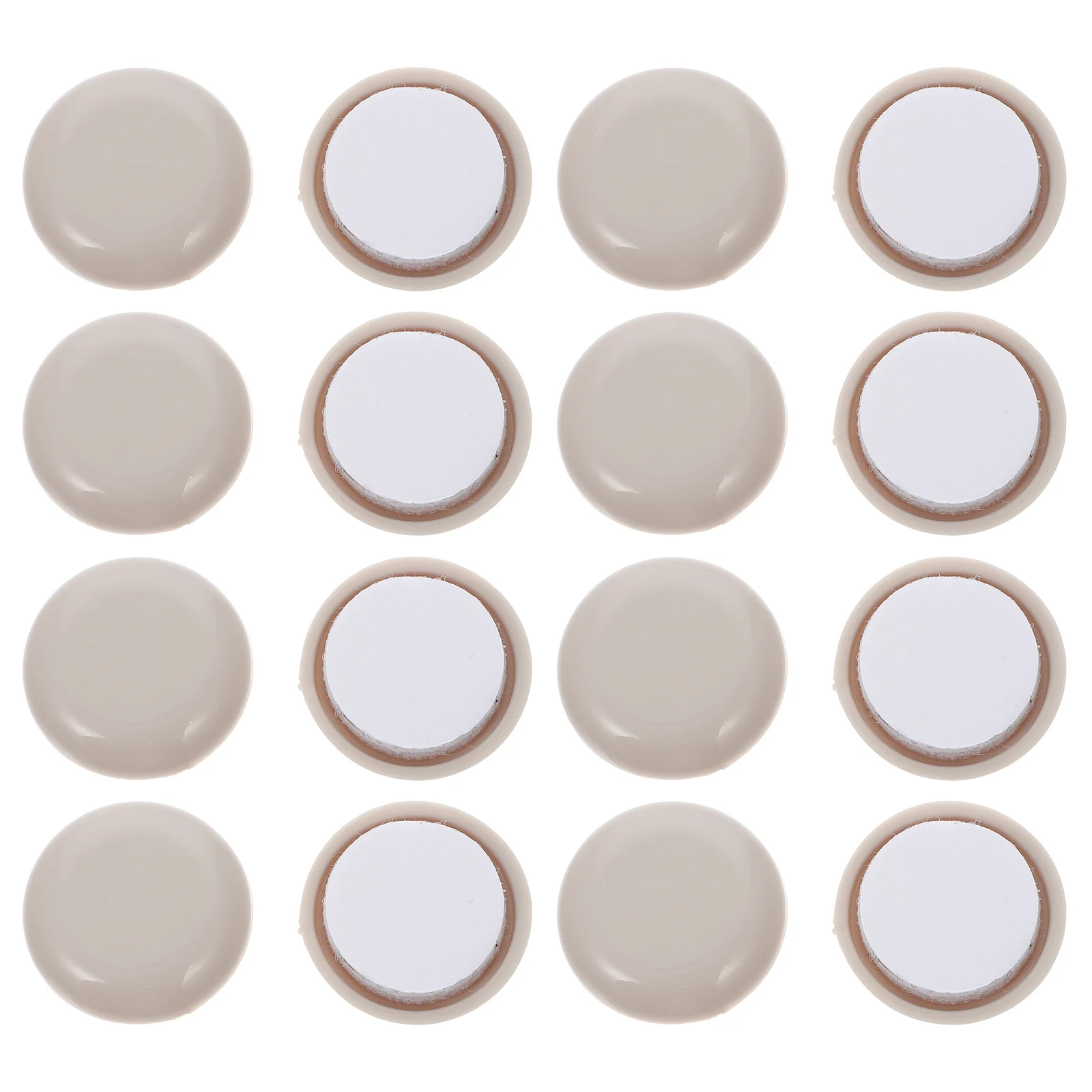 

24pcs Self-Stick Gliders Round Sliders Moving Pads Floor Protectors Adhesive Movers For Chairs Tables Desks Sliders For