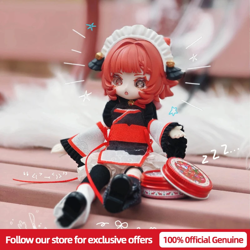 Authentic Shixu Echo KIKURA Solar Terms Healing BJD Blind Box 1/12 Posable Joint Doll Collectible Figurine Desk Decor Gift view 6