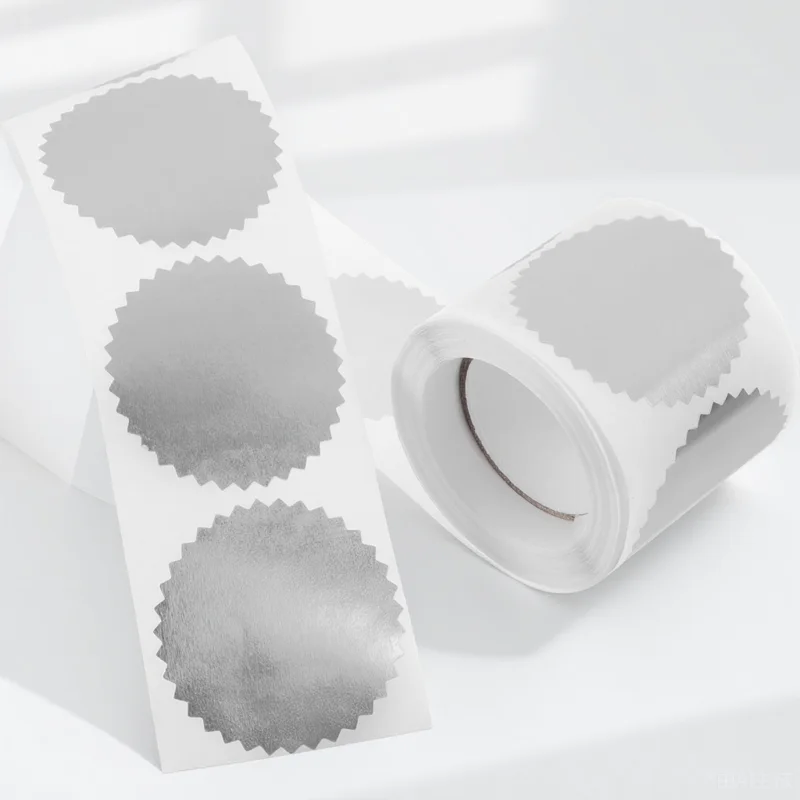 

1 Roll Embossed Seals Graduation Diploma Creative Certificate Sealing Paper Reward Stickers Foil
