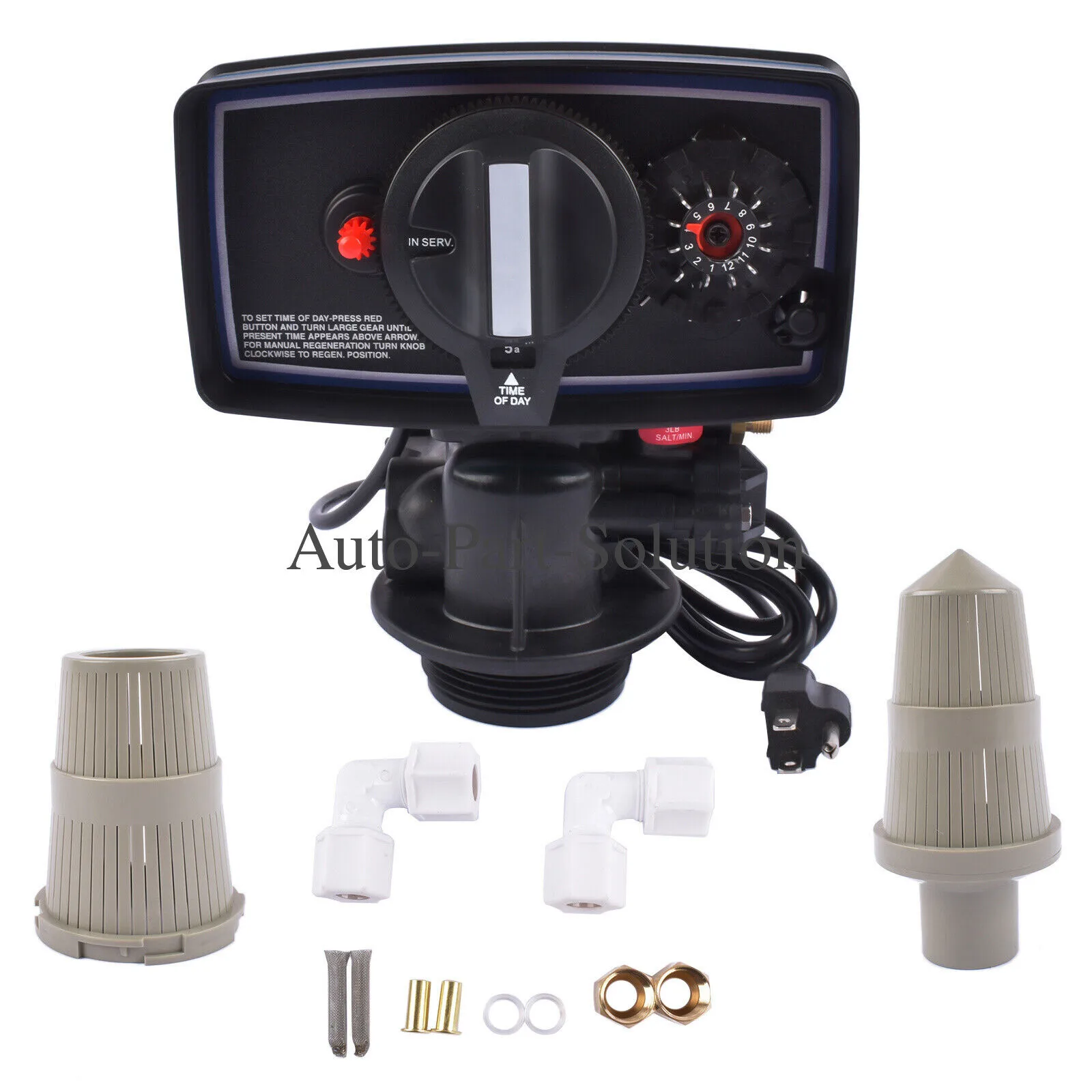 AP02 Automatic 5600 12 Day Timer Control Valve for Water Filter Softener Resin New