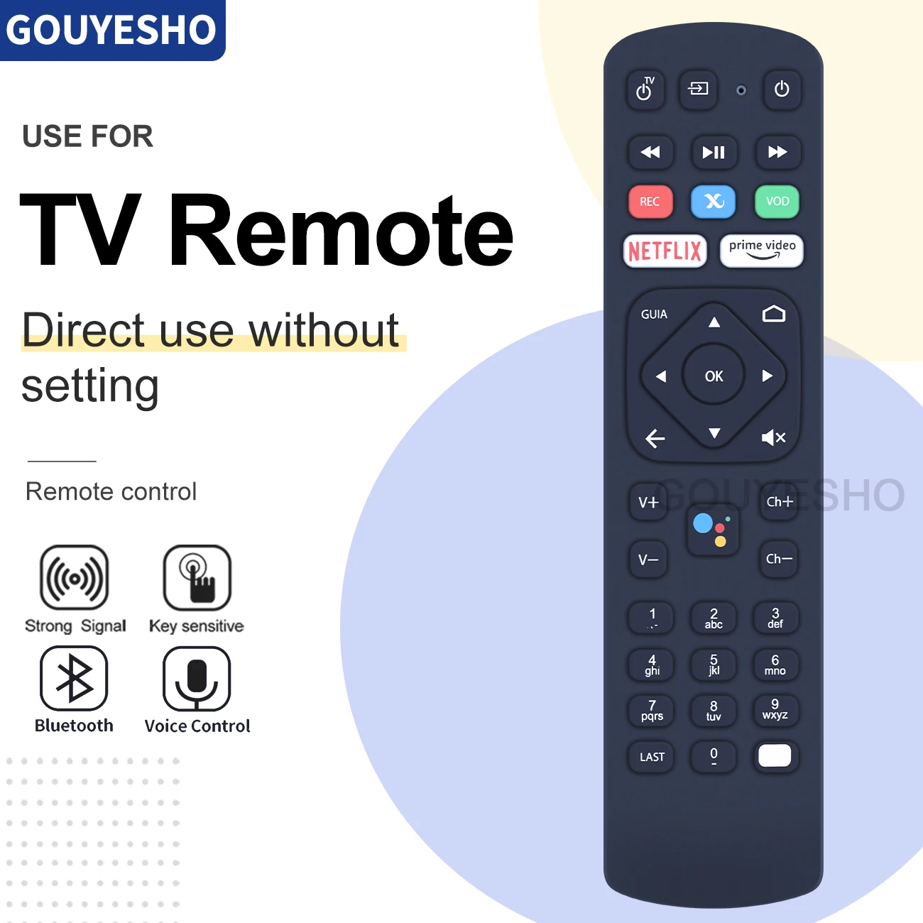 

Новый пульт дистанционного управления для xview + TV RC3593704/01BR