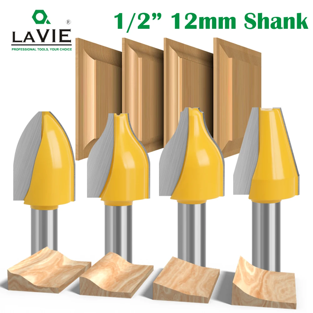 lavie vertical levantado painel router bit tenon cortadores grupo porta cortador de madeira broca de madeira mc03113 12 mm haste pcs 01