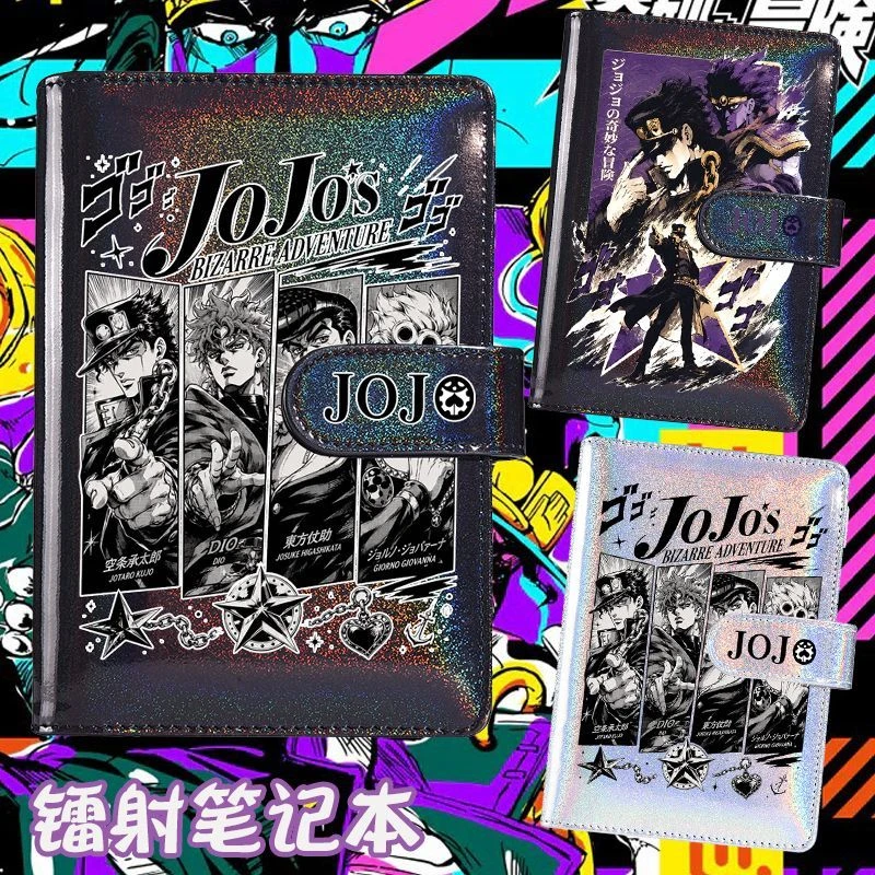 JoJo's Bizarre Adventure Notebook Jonathan Joestar Dio Brando Giorno Anime School Office Journal Writing Pad Student Gift Fans