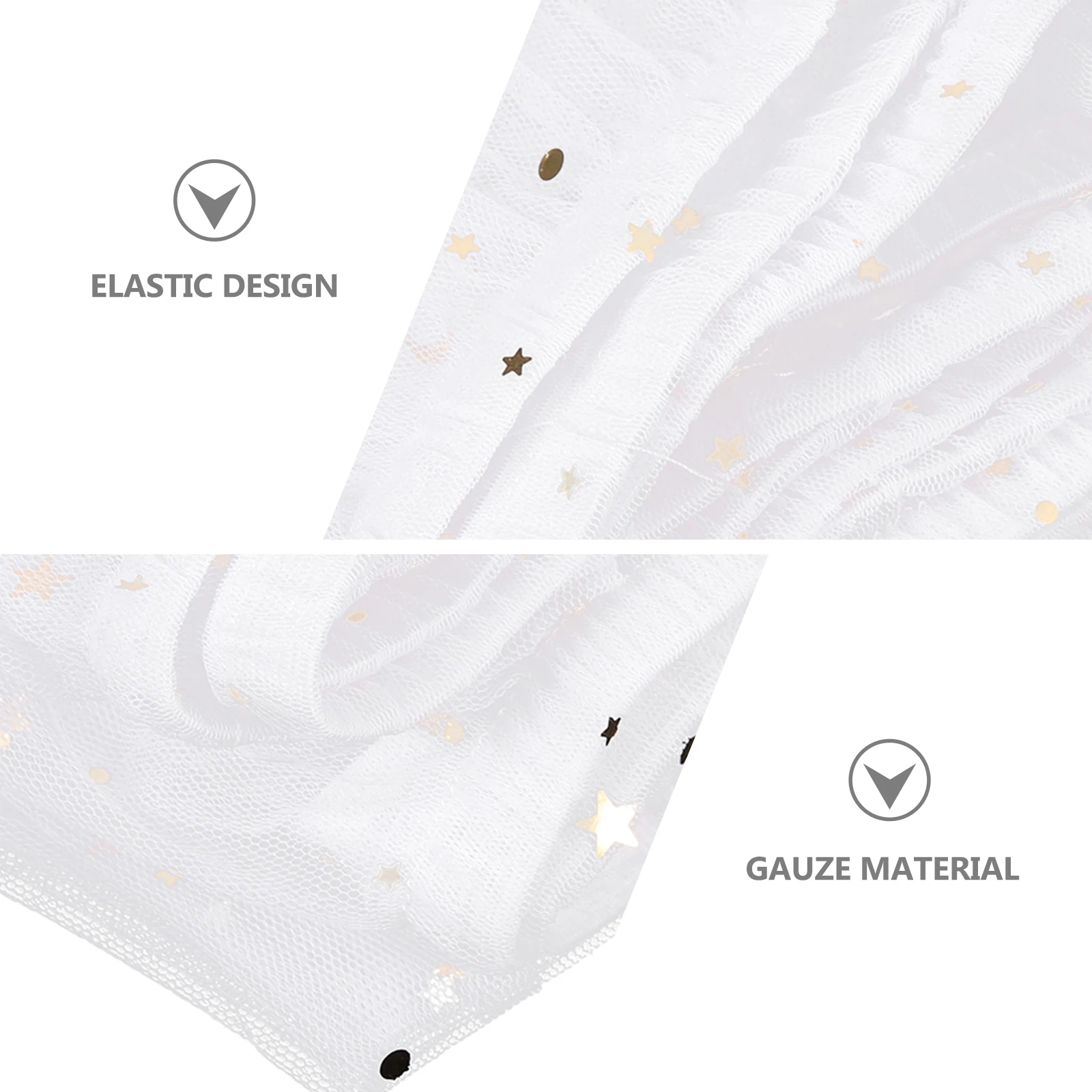 

Universal Stretch Elastic Bird Cage Cover Netting Splash-Proof Protector For Most Sizes Parrot Cage White Heavy-Duty Food