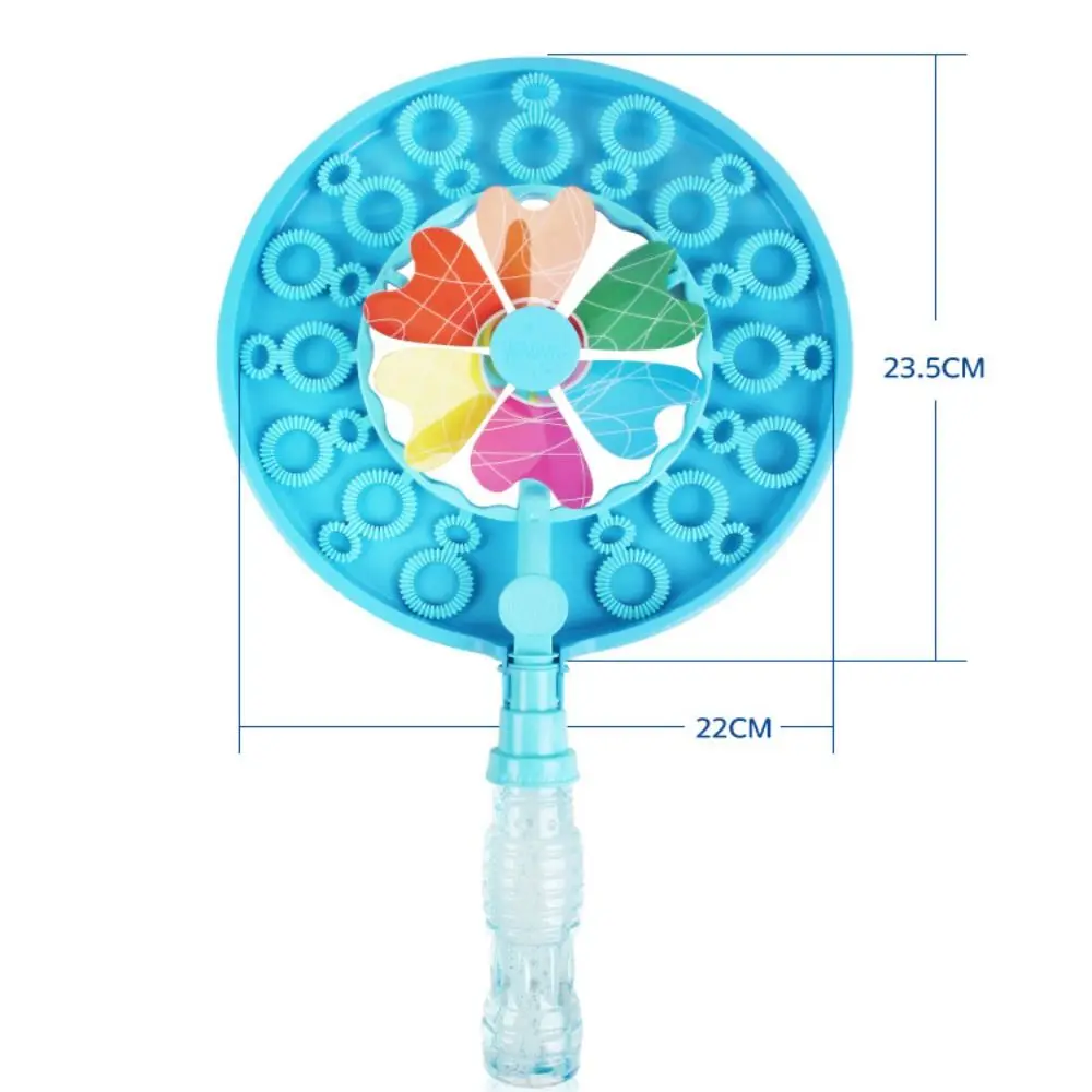 New Interactive Windmill Bubbles Machine Gift Outdoor Bubble Blowing Tools Bubble Blowing Kids Fun Toys For Kids Children