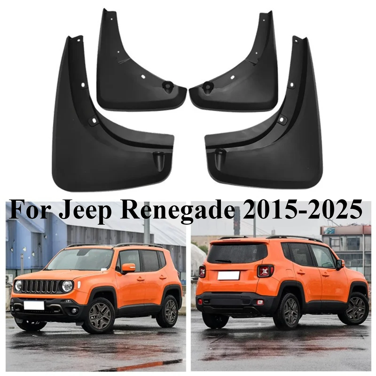 

Брызговики, брызговики, брызговики на заказ для внешней модификации автомобиля, аксессуары для Jeep Renegade 2015-2025