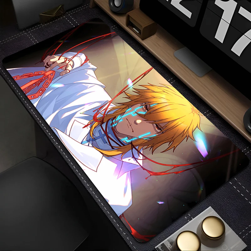 

Mouse Pad PC Accessories Keyboard Pad Office Desk Mat Anti Slip Cartoon Mousepad Rubber Tablet Pad B-bleach Gaming Extended Pad