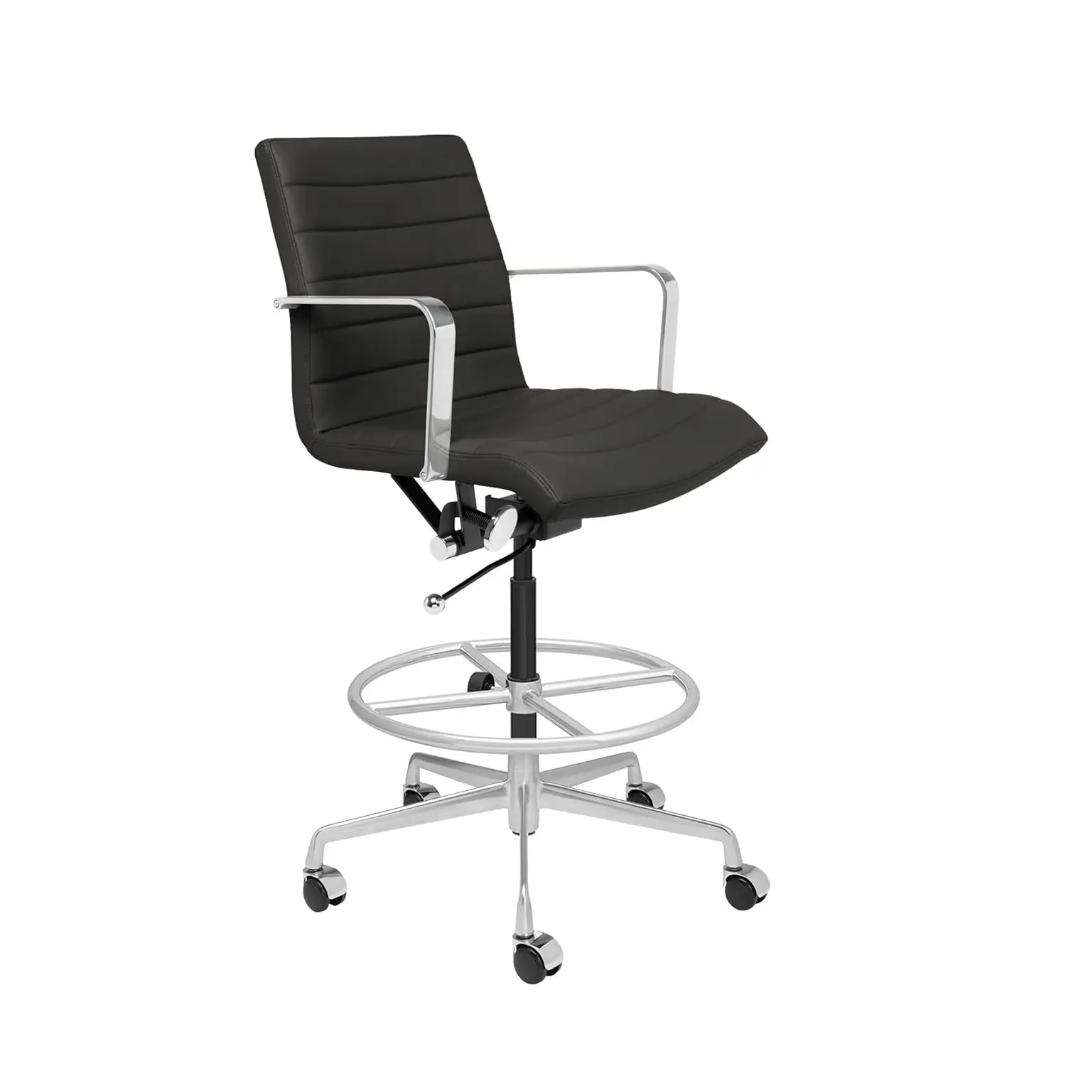 

Ribbed Drafting Chair for Standing Desks, Standing Desk Chair - Ergonomically Designed, Commercial Grade, Customized