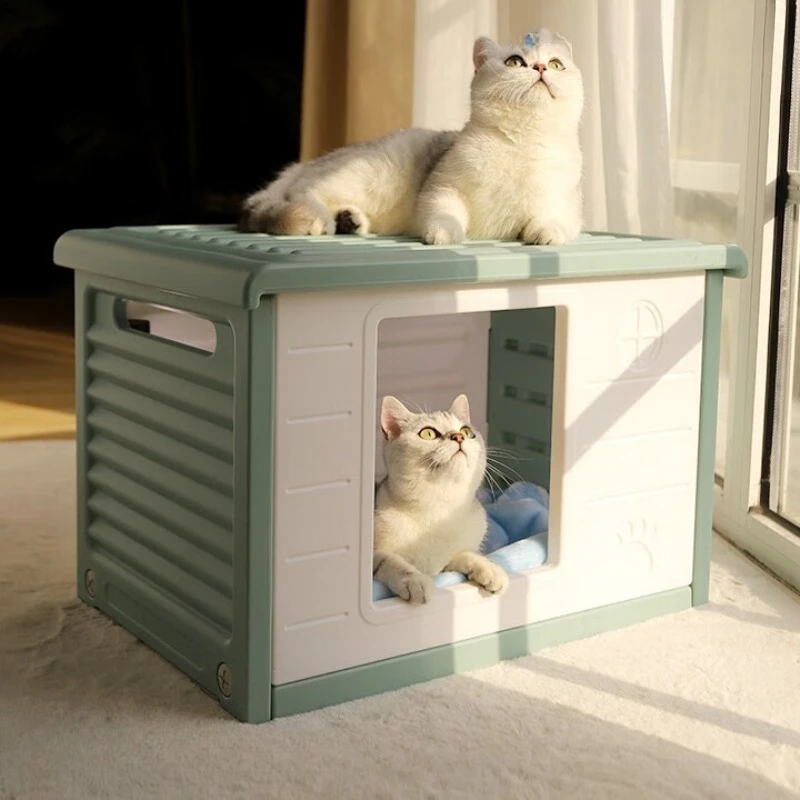 

Cat litter universal warm dog litter outdoor closed cat house rainproof waterproof stray cat outdoor litter winter