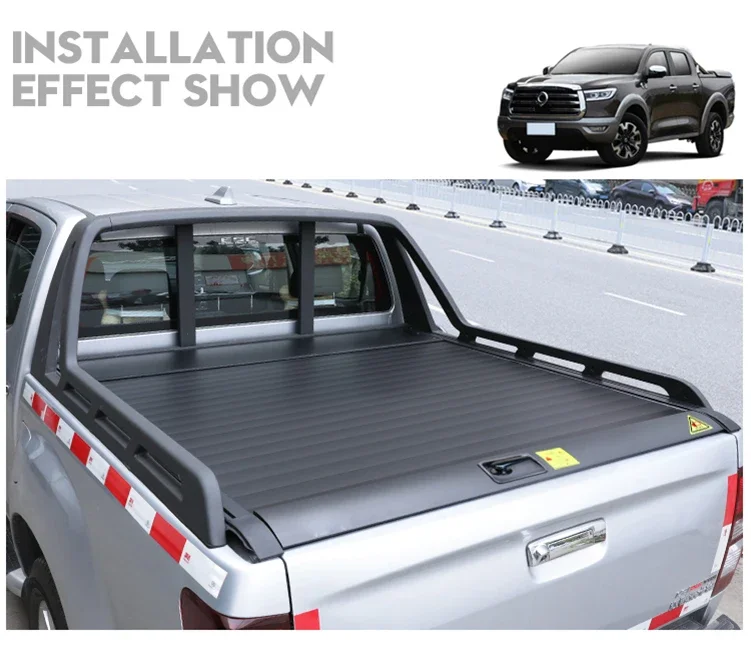 

Electrical Pickup truck rear cover roller lid detachable cover for MITSUBISHI TRITON L200 2019+/2016-2018