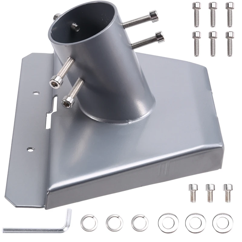 

Top Deals Roof Mount Plate Pole Base Satellite Antennae Base Wall Mounted Antenna Base Satellite Pipe Adapter Base Support Base