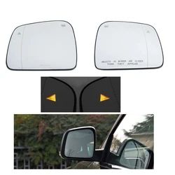 Side Mirror For Jeep Grand Cherokee 2011-2021 Car Rearview Door Lens Glass With Blind Spots Heated mirrors cover cap accessories