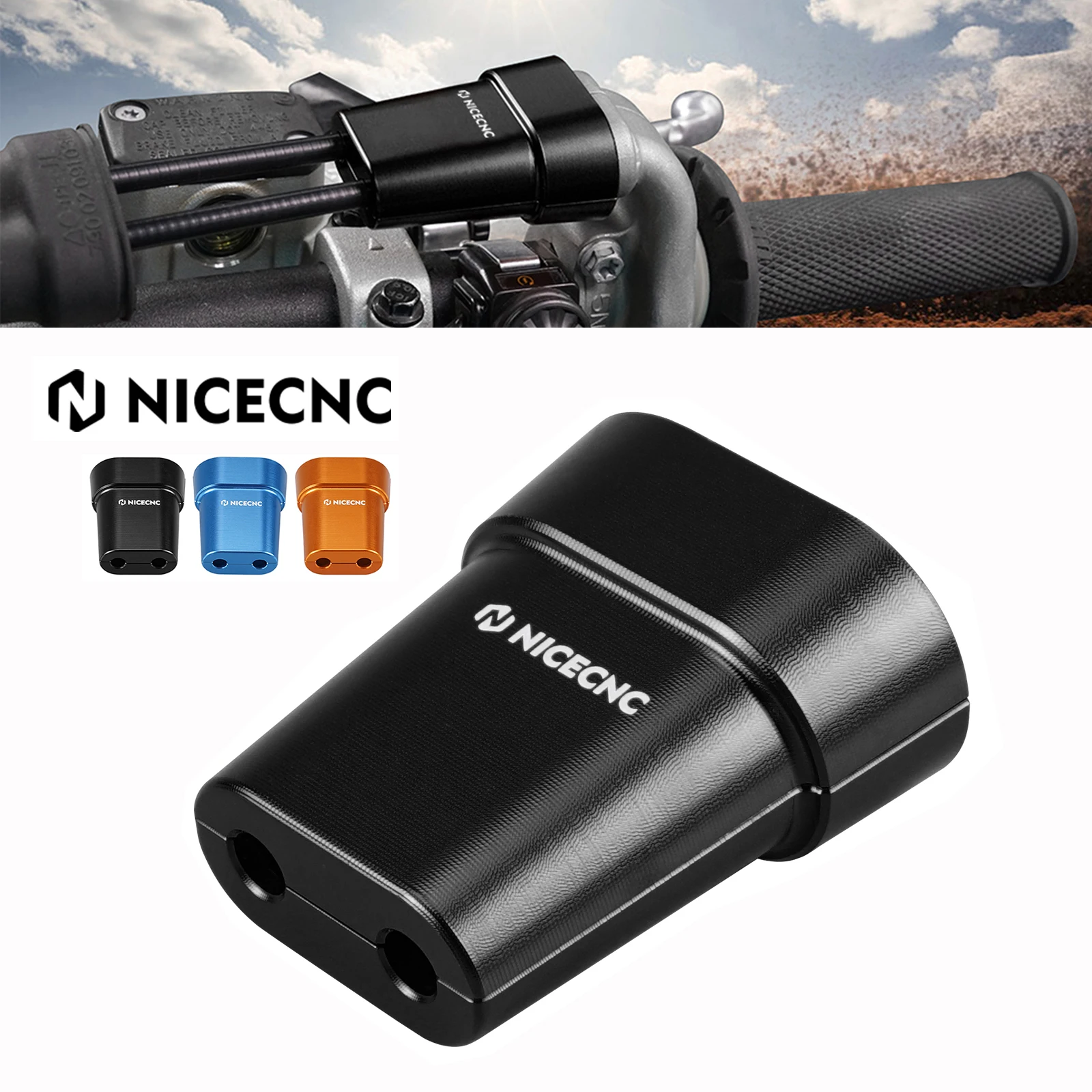 

NICECNC Throttle Cable Protection Guard For GasGas EC300 EC MC EX 125 250 300 250F 350F 450F EXF ECF MCF 250 350 450 2021-2023
