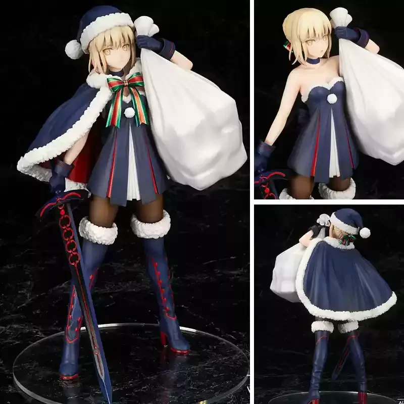 Alter Fgo Altria Pendragon (Santa Alter) Rider Anime Figure Model Toy Christmas Ver. Model Toy Christmas Ornaments