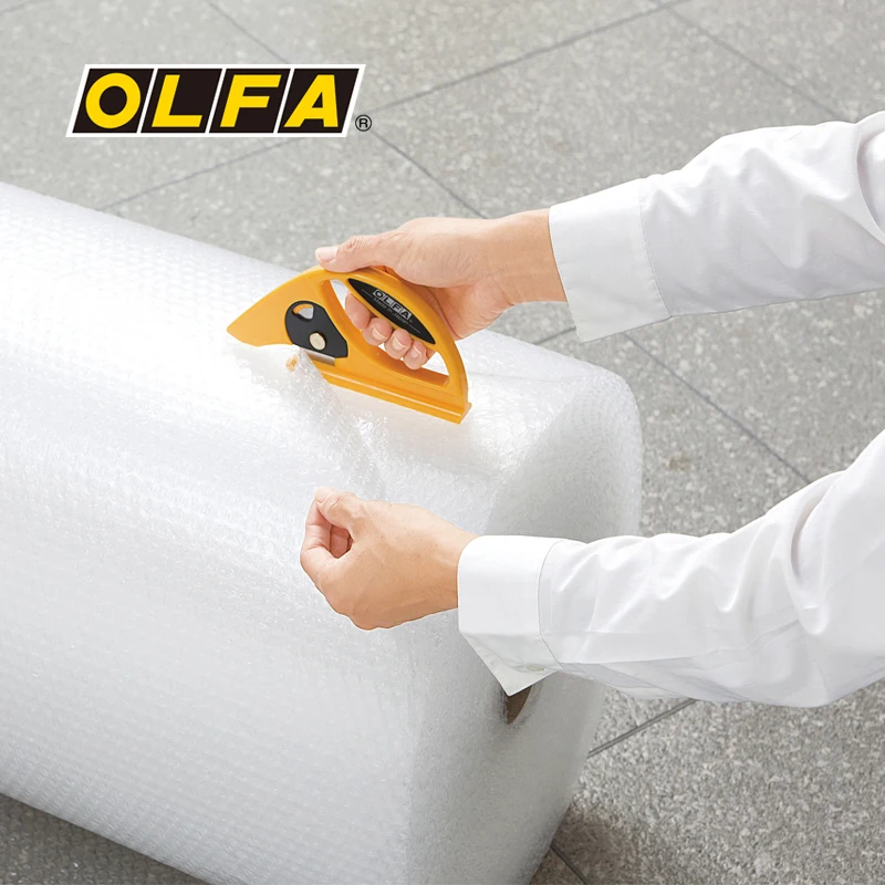 

Японский нож OLFA 45-C для резки ковров, круглый линейный резак для ткани, инструмент для работы с кожей, лезвие для гибкого резака, лезвие RB45