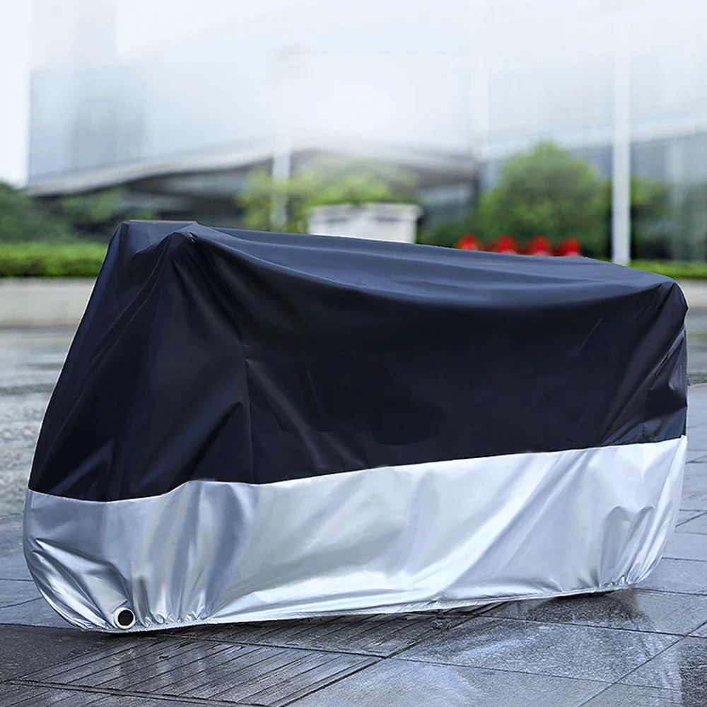 

Waterproof Motorcycle Cover All Season Dustproof UV Protective Outdoor Indoor Scooter 190T Fabric Motorbike Cover