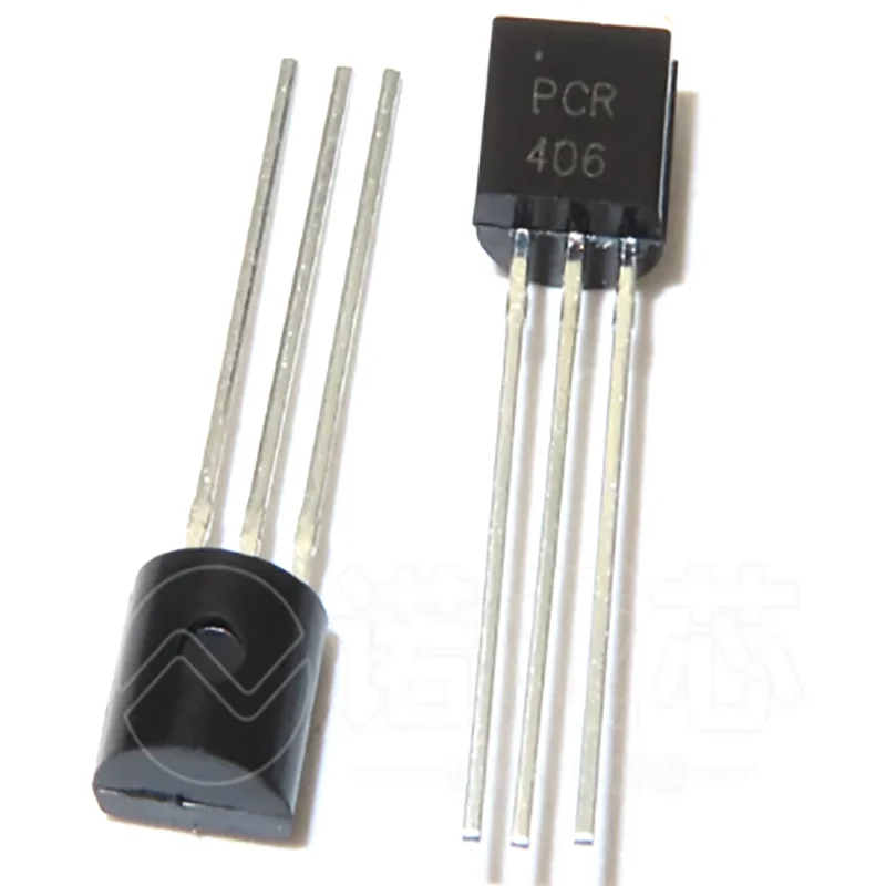 （100pcs）New PCR406 direct plug-in TO-92 power triode 400V600MA controllable silicon thyristor