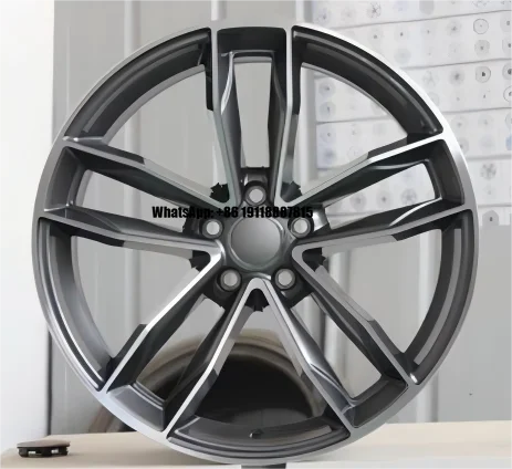 

New RGW Adapter Wheel Hub Alloy Chrome Finish Multi-Spoke PCD A6L/A4/Q5/A3/A5/A7/Q7/S6 Forging Alloy Passenger Car Wheels
