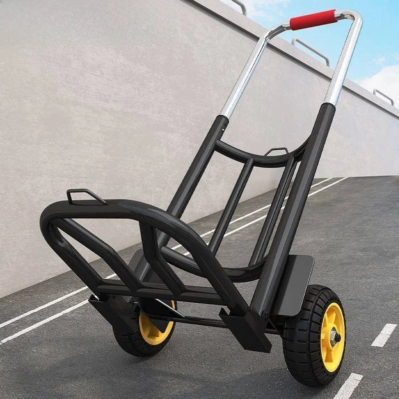 portable-water-cart-hand-pulled-shopping-cart-foldable-stainless-steel-luggage-pull-rod-household-tool-for-bucket-water-trans