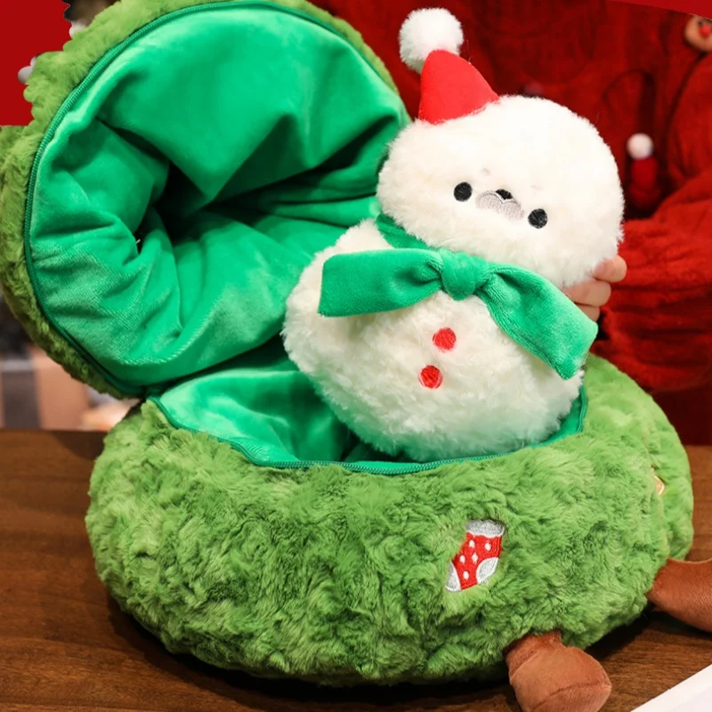 

Christmas Gift Xmas Tree Animal Seal Plush Doll Plush Decoration Couple Gift Girl Doll Holiday Surprise Gift
