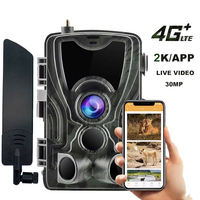 Suntekcam HC-801Plus APP Control 4G 30MP 2k Hunting Trail Camera Wireless Wildlife Cameras 0.3S Trigger Night Vision