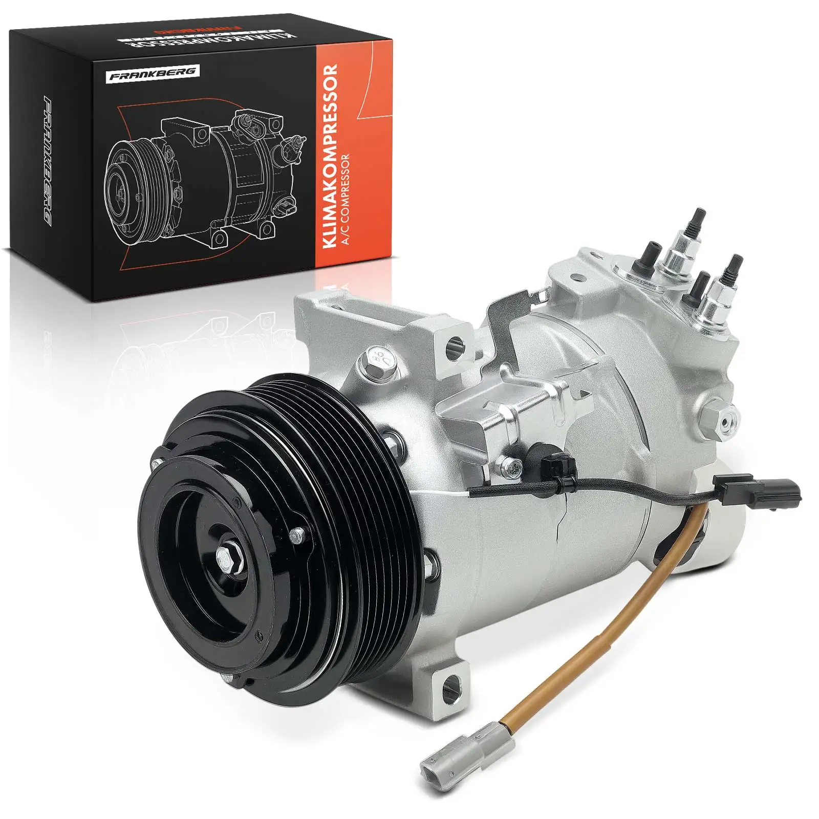Frankberg 1x Klimaatcompressor voor Renault Megane IV Grand Scénic IV R9 J9 Kadjar HA 926001268R 853067N