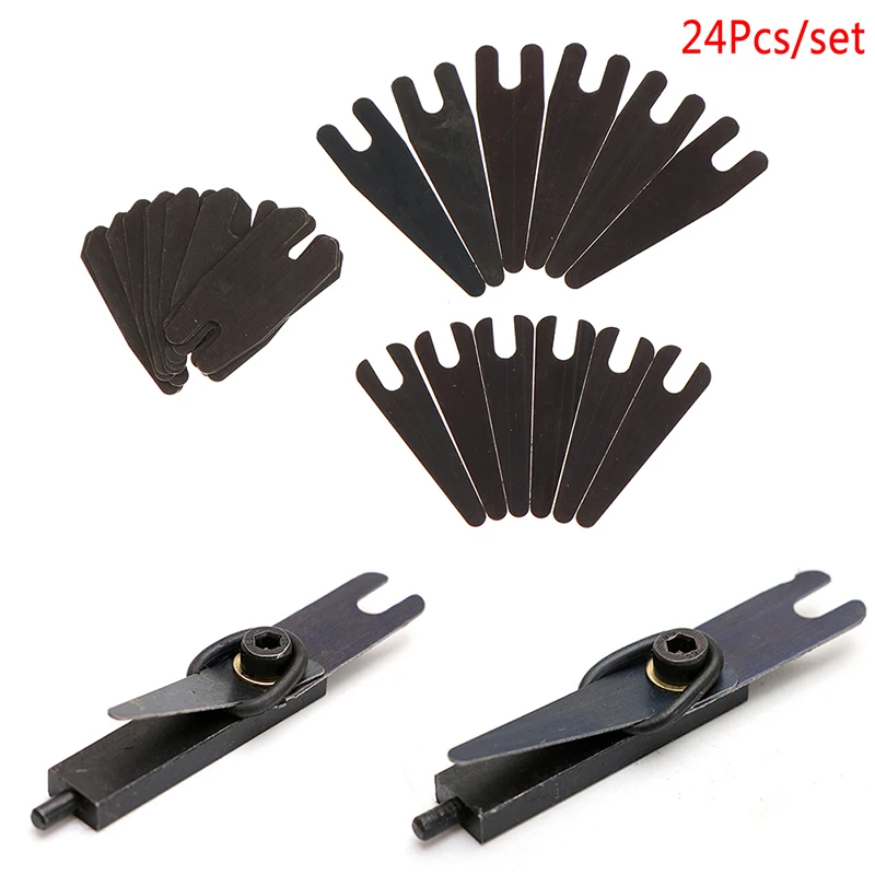 24pcs/Set Tattoo Machine Parts Contact Springs Set Shader Repair Conventional Coil Shrapnel