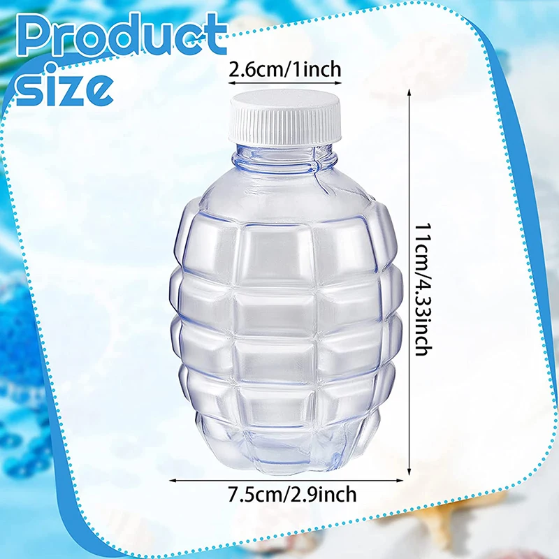 4 قطعة علب فارغة زجاجة حاوية ماكياج السفر واضحة فقاعة زجاجة ماء هلام مائي حبة الاكسسوارات في الهواء الطلق فقاعة الحاويات