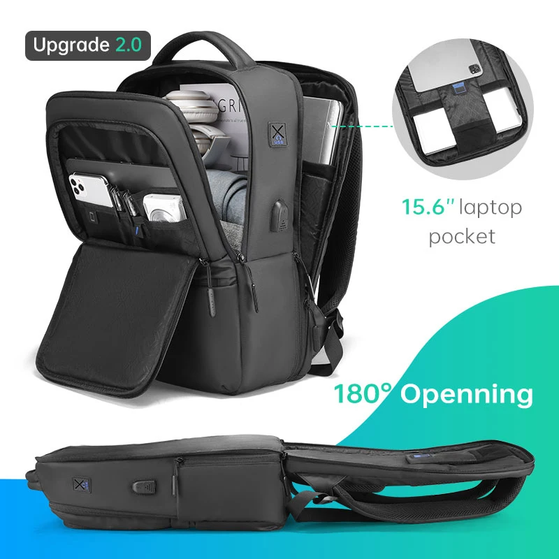 MARK RYDEN Multi Layers Men's Backpack Fits 15.6inch Laptop Water Repellent Backpacks for Students - AliExpress 1524 MARK RYDEN Multi Layers Men's Backpack Fits 15.6inch Laptop Water Repellent Backpacks for Students - AliExpress 1524