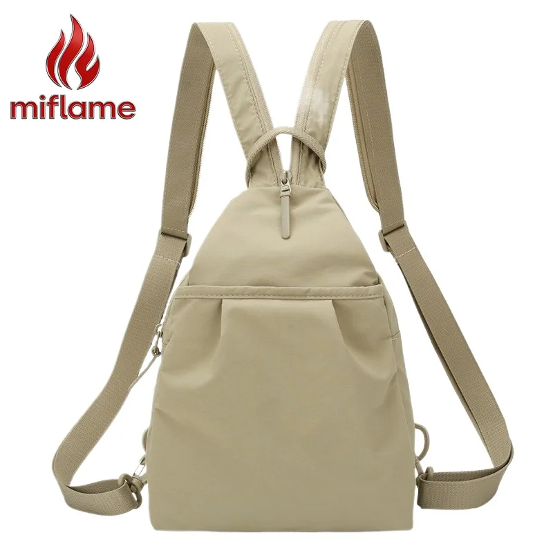 Men's Lightweight Sling Bag Large Capacity Travel Crossbody Chest Pack Multipurpose Sports Outdoor Daily Bag