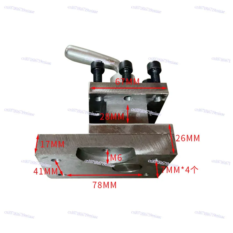 Instrument Lathe Universal Four-sided Tool Holder Rotary Tool Holder