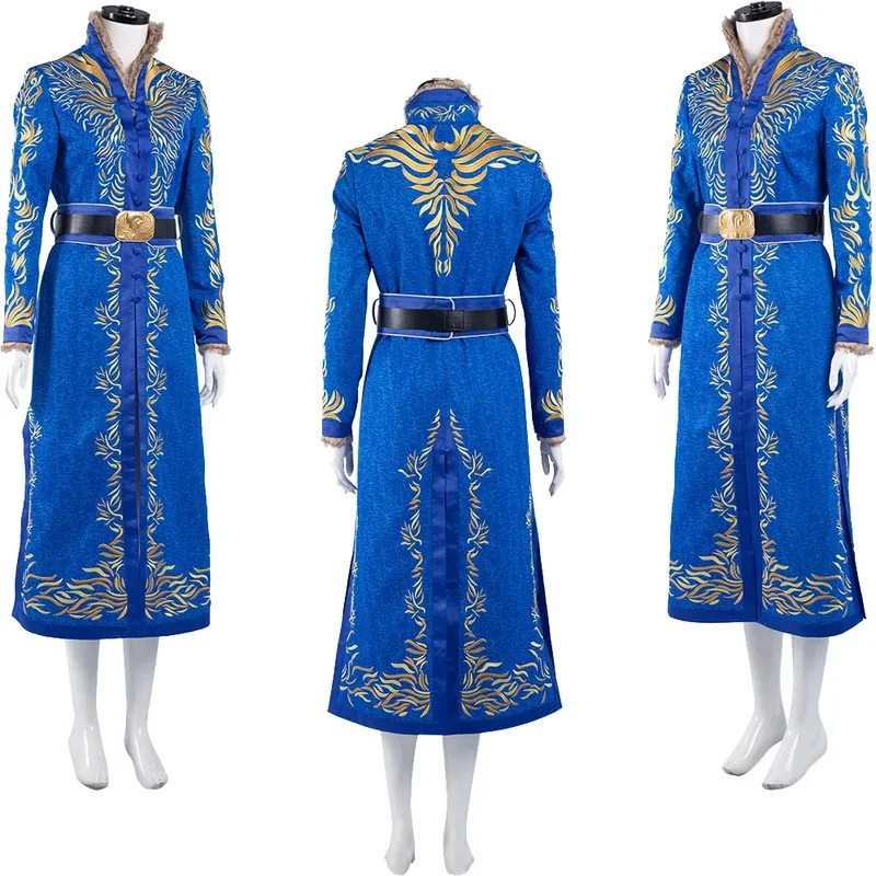 Alina Cosplay Grisha Costume TV SaB Roleplay Blue Coat Outfits Adult Girls Roleplay Fantasia Clothing Women  Halloween Clothes