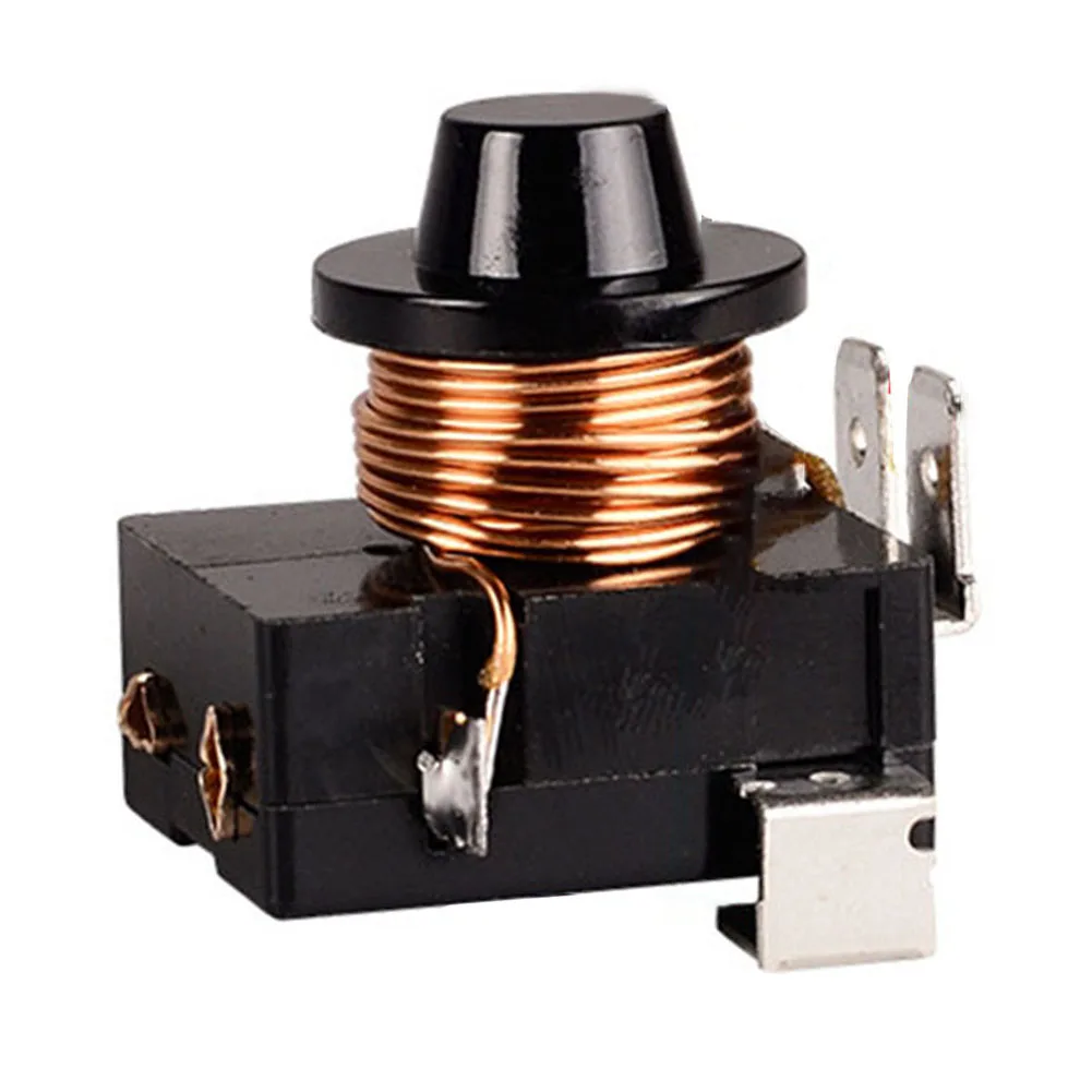 Electrodomésticos 24*30*32mm Relé de tres enchufes Tamaño compacto Arrancador de refrigerador Diseño compacto Rendimiento mejorado