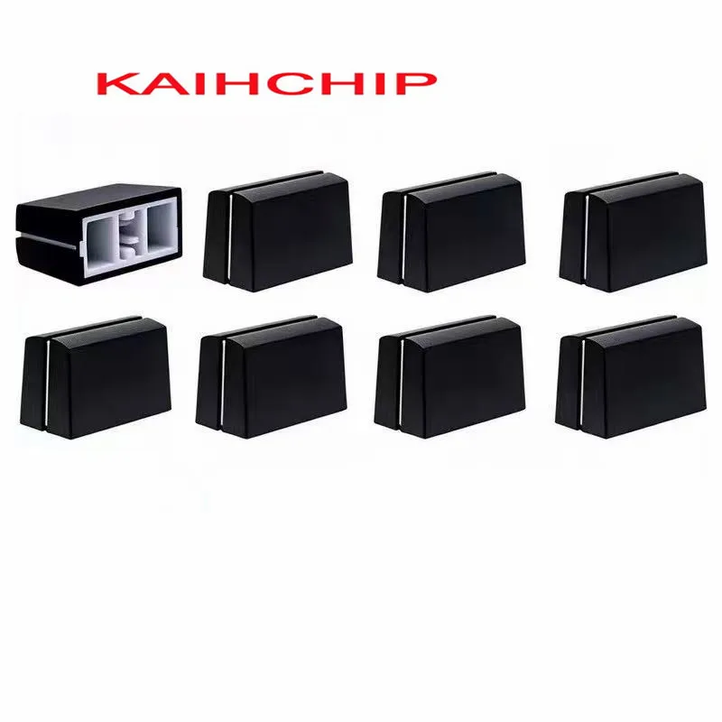 10PCS Sliding Fader Knob cap 4mm linear sliding D Shaft Potentiometer Cap for Mixer Equalizer DJ Audio Console Slider Knob