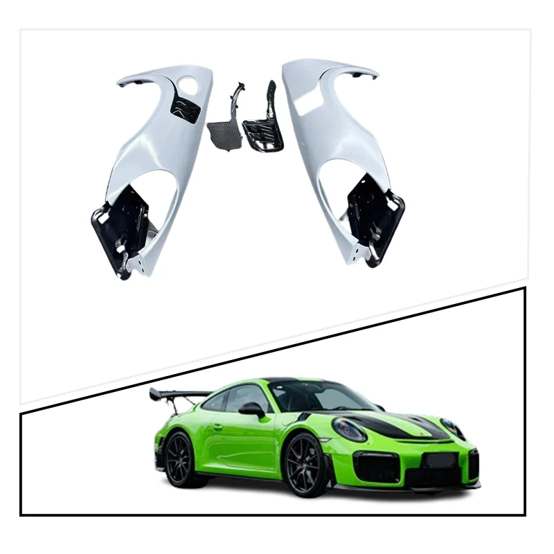 

2012-2018 911 GT2 RS Car Fender Front Mud Guard Tuning Body Kit for Porsche 991.1 991.2
