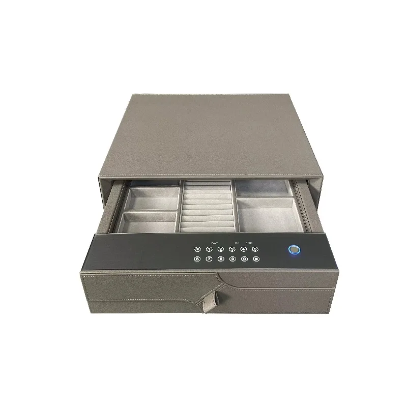Hotel Fashion Safe Drawer Fingerprint Safe Large Led Display Fingerprint